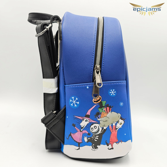 Loungefly The Nightmare Before Christmas Holiday Decorating Mini Backpack 